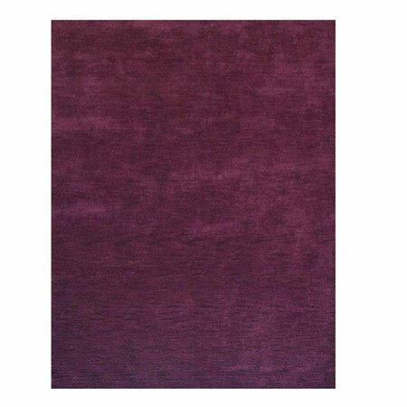 GLITZY RUGS 5 x 8 ft. Hand Knotted Gabbeh Wool Solid Rectangle Area Rug UBSL00111L0025A9